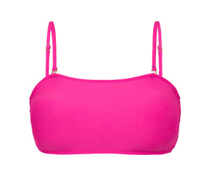 Top Amaranto Bandeau-Reto